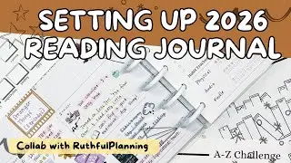 Setting up 2026 Reading Journal - collab with Ruthful Planning