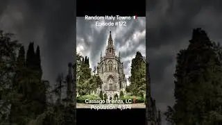 Cassago Brianza 📍 Random Italy Towns 🇮🇹 | Episode 172 | #italy #cassago #lecco #lombardia #shorts