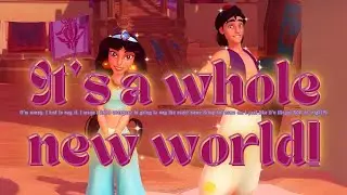 A new world, a shining shimmering oasis retreat | Disney Dreamlight Valley