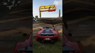 Ferrari J50 🔥 | Long jump test | Forza Horizon 5
