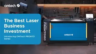 OMTech PRONTO CO2 Laser Engraver Series – Now Available for Presale!