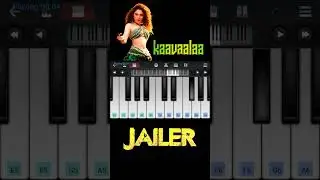 Kaavaalaa | Jailer | Song Piano Tutorial #shorts #kaavaalaa
