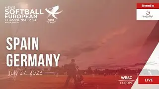 28 Men's Softball European Championship: Spain VS Germany