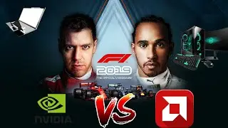 F1-2019 Laptop vs PC | Nvidia 940MX and Radeon RX 580 #Benchmark #Test