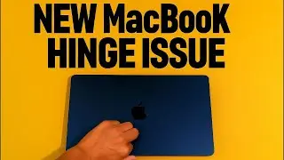 New MacBook Hinge Issue? 😱 | Brand New But Already Problem