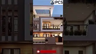Dream Home 3D Elevation Rendering #shorts
