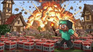 🔴NETHER - TNT - NUKE - ENCH - Lucky Block #minecraftlive