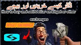How to Buy & Sell USDT on Bitget Exchange and P2P method  l TALHA AKRAM l