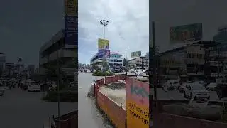 Phase 2 work progress of Kochi Metro near Palarivattom Jn #kochi #kochimetro