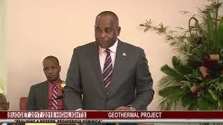2017 2018 Budget Highlights:  Geothermal Energy Development.