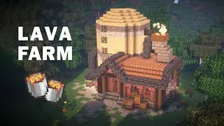 Minecraft | Aesthetic Lava Farm Tutorial