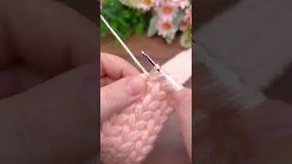 How to make crochet bag handle tutorial for beginners #crochet #crochetbag #baghandle #purse #design