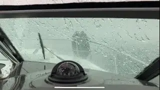 2018 Monterey 335 Sport Yacht in Lake Cumberland Rain Storm