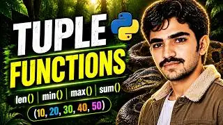 Python Tuple Built-in Functions | len(), min(), max() & sum() | Python for Beginners