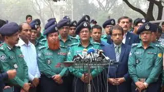 DMP Commissioner briefing on security measures taken for 21st February 2018