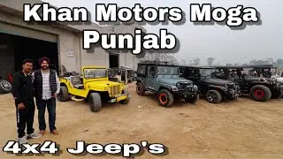 Mahindra | MM550 Modified Into Thar 4X4 | Opne Willy Jeep 4x4 | Restoration | Workshop Moga, Punjab