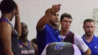 Greene Central Head Coach Blue Edwards comments on F Imajae Dodd