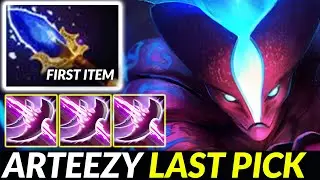 Arteezy Spectre last pick - Scepter first Item