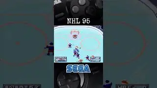 NHL 95 (Sega Mega Drive/ Genesis) #retrogaming #sega
