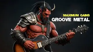 🔥💪 Groove Metal Workout Music for Maximum Gains 🤘🎸🎧