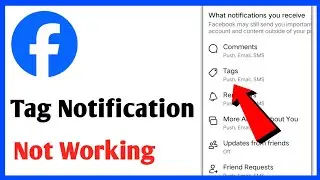 Facebook Tag Notification Not Working | Facebook Notification Not Working