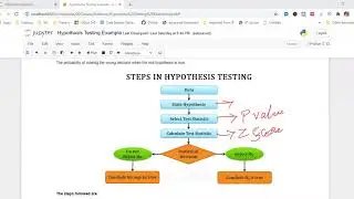 Hypothesis Testing in Tamil