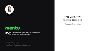mentu | free cash flow formula explained