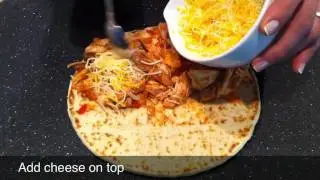 Thanksgiving Turkey Quesadilla Recipe with Panini Bread from Damascus Bakeries Flatbread Company