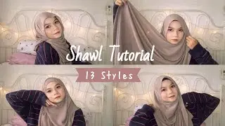 Shawl Tutorial (chest covered) | 13 styles