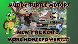 Adding stickers to your boat add more HORSEPOWER!?!?!