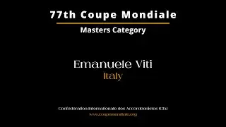 Emanuele Viti - Italy - Coupe Mondiale Masters Category 2024