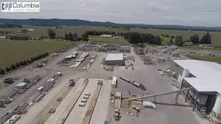 Production Facility Flyover - Columbia Precast Products
