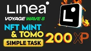 Linea Wave 8🔥Easy Task = 200Xp | NFT Mint & Tomo Login is Free.