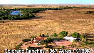 Colorado Ranches For Sale | $160k | Colorado Land For Sale | Colorado Cabins For Sale | 867 Acres