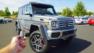 Mercedes-Benz G550 4x4 Squared: Start Up, Exhaust, Test Drive and Review