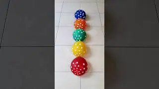 Popping Five Water Balloon Orbeez Asmr Satisfying Video