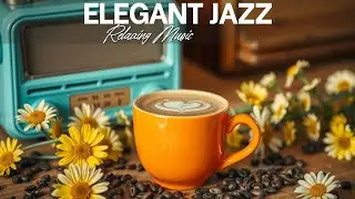 Elegant Winter Jazz ❄️ Relaxing Morning Jazz Cafe & Soft Bossa Nova Instrumental for Work & Study