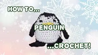 Dollar Tree | Crafter's Square Crochet Kit | Penguin | Crochet