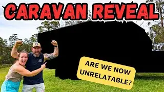 IT'S HERE!! FIRST LOOK AT OUR NEW CARAVAN!!