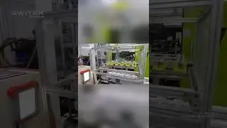 SWITEK AUTOMATION-Ice Cream Lid&Spoon Automatic Assembly+Labeling Solution