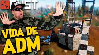 Rust 🏰 Vida De ADM | O Famoso Fly Hack Violation - Rust