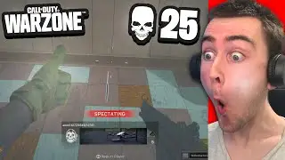 SPECTATING A 25 KILL DEMON in WARZONE SOLOS