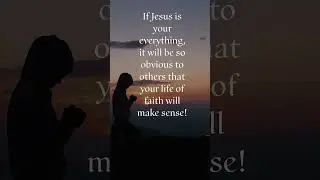 When Jesus is your Lord, He is your everything.#Jesus #faith #over70 #seniorliving #shorts