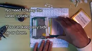Hcl Me Tablet Battery Replacement at Home (DIY)