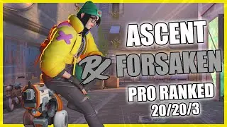 PRX F0rsakeN Killjoy Ascent | Valorant Pro Vod Ranked Gameplay