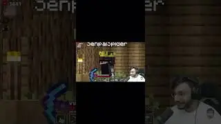 Senpai spider&rsquo;s face reveal #minecraft #kingdomsmp #senpaispider #short