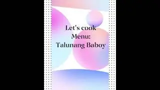 #Filipinodish #PorkRecipe   Talunang Baboy Recipe&mdash;Simple Filipino dish || Nani Perez 🇵🇭🇨🇦