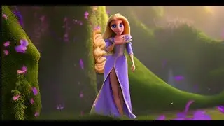 Rapunzel coloring and printable pages | Colouring Book World