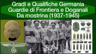 Gradi e Qualifiche Guardie di frontiera e doganali Germania (1937-1945) - Mostrina