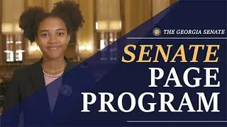 Georgia Senate Page Program Video